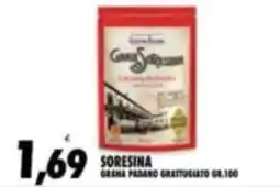 Compri Meglio Soresina grana padano grattugiato offerta