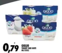 Compri Meglio Giglio yogurt vari gusti offerta