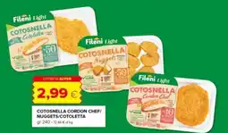 Tigre Fileni Light Cotosnella Cordon Chef/Nuggets/Cotoletta offerta