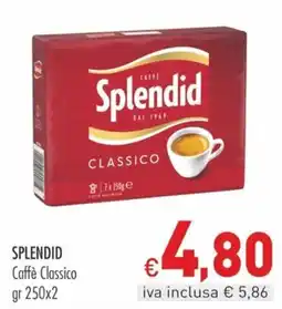 Cash & Carry Grossy Splendid Caffè Classico offerta