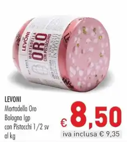 Cash & Carry Grossy Levoni Mortadella Oro offerta