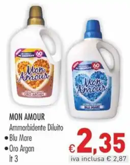 Cash & Carry Grossy Mon Amour Ammorbidente Diluito offerta