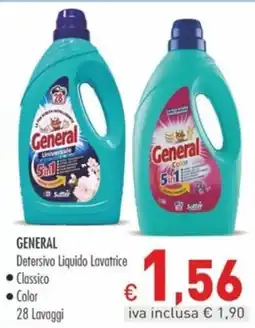 Cash & Carry Grossy General Detersivo Liquido Lavatrice offerta
