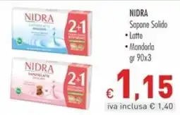 Cash & Carry Grossy Nidra Sapone Solido offerta