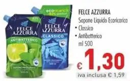 Cash & Carry Grossy Felce Azzurra Sapone Liquido Ecocarica offerta