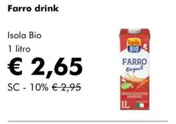 NaturaSì Farro drink Isola Bio offerta