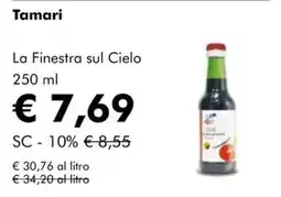 NaturaSì Tamari La Finestra sul Cielo offerta