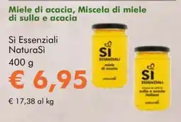 NaturaSì Miele di acacia, Miscela di miele di sulla e acacia Si Essenziali NaturaSi offerta
