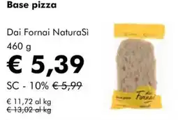 NaturaSì Base pizza Dai Fornai NaturaSi offerta