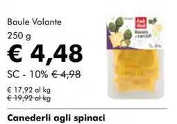 NaturaSì Canederli agli spinaci offerta