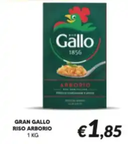 Supermercati Visotto Gran Gallo Riso Arborio offerta