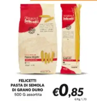 Felicitte pasta di semola di grano duro assortita