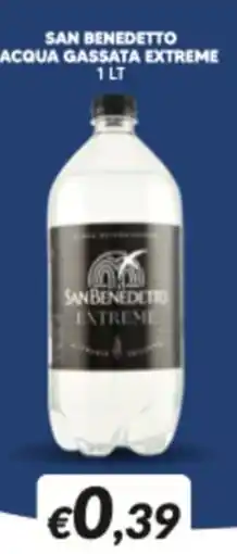 Supermercati Visotto San Benedetto acqua gassata extreme offerta