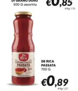 Supermercati Visotto De Rica passata offerta