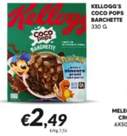 Supermercati Visotto Kellogg's Coco Pops Barchette offerta