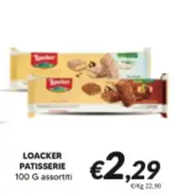 Supermercati Visotto Loacker Patisserie offerta