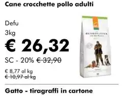 NaturaSì Cane crocchette pollo adulti Defu offerta