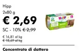 NaturaSì Hipp Concentrato di dattero offerta