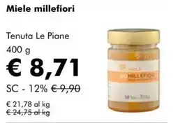 NaturaSì Miele millefiori offerta