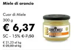 NaturaSì Miele di arancio Cuor di Miele offerta