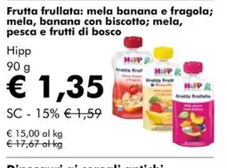 NaturaSì Frutta frullata Hipp offerta