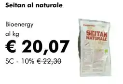 NaturaSì Seitan al naturale Bioenergy offerta