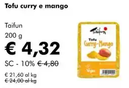 NaturaSì Taifun Tofu Curry-Mango offerta