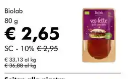 NaturaSì Biolab veg-fette queso picante offerta