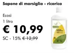 NaturaSì Sapone di marsiglia - ricarica Ecosì offerta