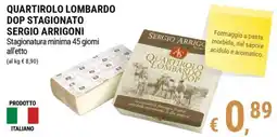 Tre Valli Supermercato Quartirolo Lombardo DOP Sergio Arrigoni offerta