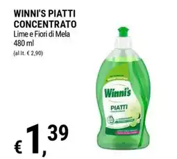 Tre Valli Supermercato Winni's piatti concentrato offerta