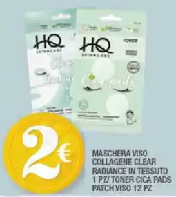 Splendidi e Splendenti HQ Skin Care Toner Cica Pads offerta