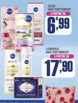 Splendidi e Splendenti Siero vari trattamenti Nivea offerta