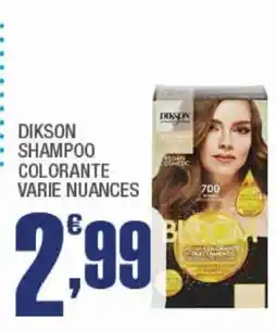 Splendidi e Splendenti Dikson shampoo colorante varie nuance offerta