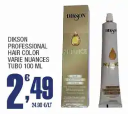 Splendidi e Splendenti Dikson professional hair color offerta