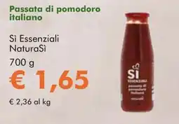 NaturaSì Passata di pomodoro italiano Si Essenziali NaturaSi offerta