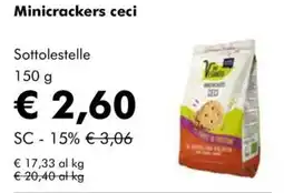 NaturaSì Minicrackers ceci offerta