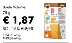 NaturaSì Baule Volante Focaccia croccante offerta