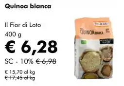 NaturaSì Il Fior di Loto Quinoa bianca offerta