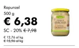 NaturaSì Crema di arachidi Rapunzel offerta