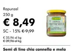 NaturaSì Rapunzel Crema di frutta secca offerta