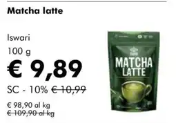 NaturaSì Matcha latte Iswari offerta