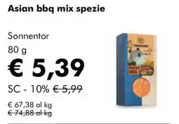 NaturaSì Asian bbq mix spezie Sonnentor offerta