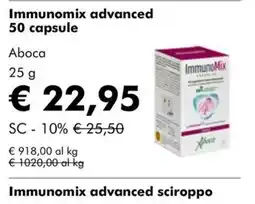 NaturaSì Immunomix advanced Aboca offerta