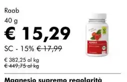 NaturaSì Magnesio supremo regolarità offerta