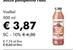 NaturaSì Voelkel succo pompelmo rosa offerta
