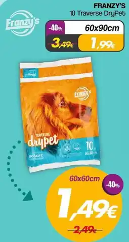 Franzy's Franzy's Traversine drypet offerta
