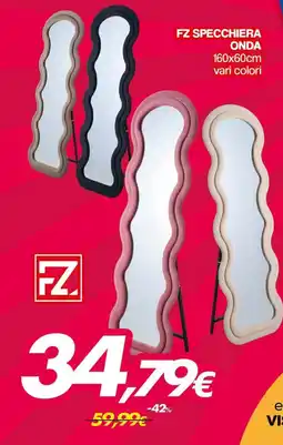 Franzy's FZ Specchiera Onda offerta