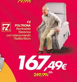 Franzy's FZ Poltrona Reclinabile Elettrica offerta
