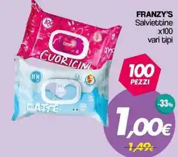 Franzy's Franzy's Salviettine offerta